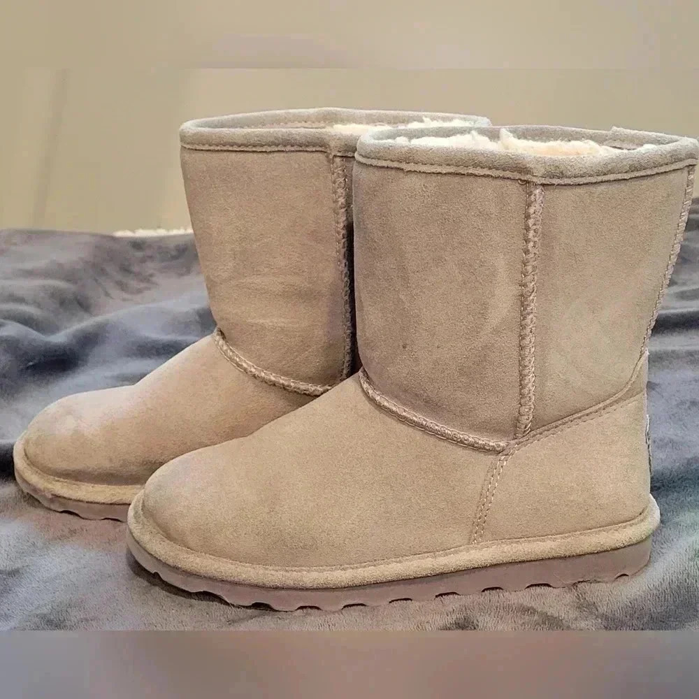 Bearpaw Eva Never Wet Sheepskin Winter Boots,Lavender US Womens Size 5.5/ Kids 3 - Picture 4 of 8
